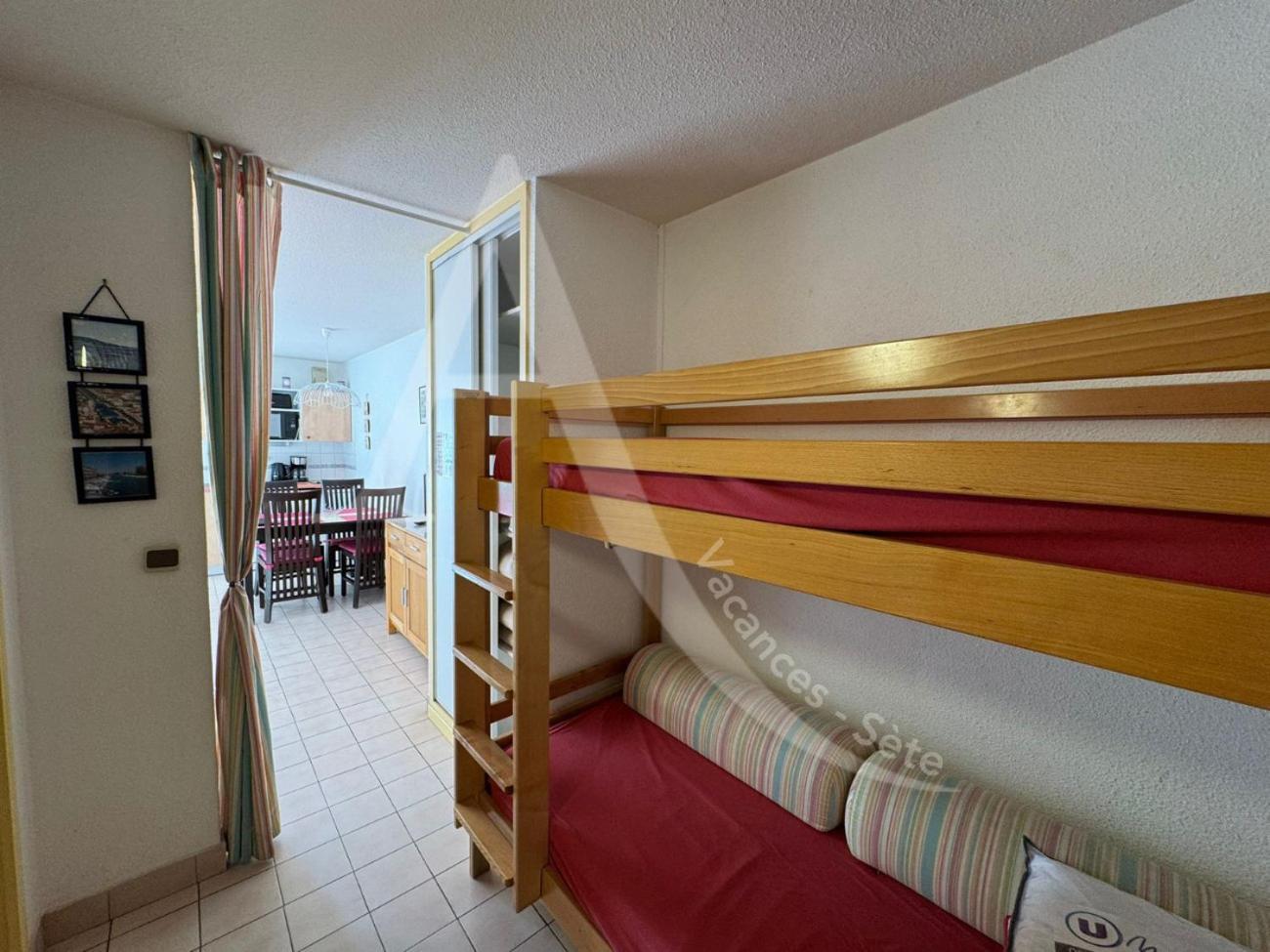 Studio 4 Pers, Pkg, 1Ere Ligne Mer, Piscine, Tennis Sete Exterior photo